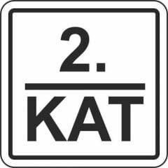 EKSTRAFIX KAT 2 YONLENDIRME LEVHA (YUL-227) 12x12