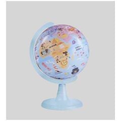 GURBUZ 15cm LEGENDARY PIRATES GLOBE+PUZZLE 54 LU
