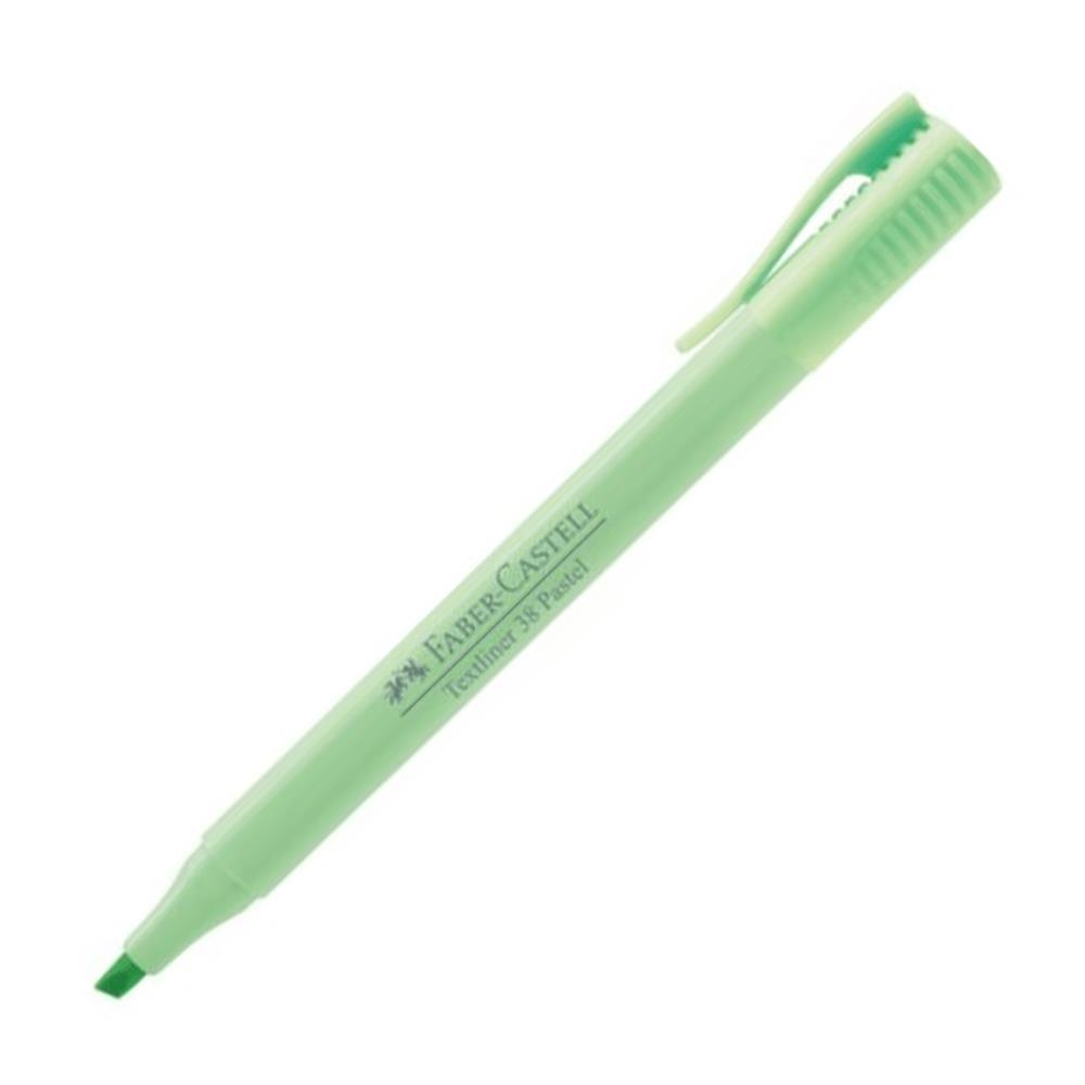 FABER-CASTELL FOSFORLU KALEM 38 PASTEL YESIL