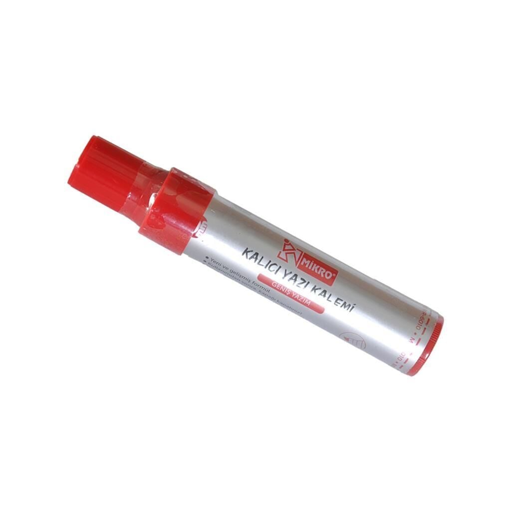 MIKRO PERMANENT MARKER 10mm KIRMIZI 12 LI(MR-6010)