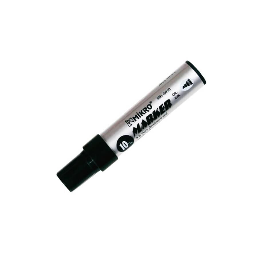 MIKRO PERMANENT MARKER 10mm SIYAH 12 LI (MR-6010)