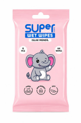 WET WIPES SUPER MINI ISLAK MENDIL 8 LI FIL