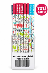 FATIH COCUK CIZIMI KURSUN KALEM 2B 72LI KUTU