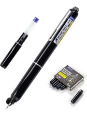 WRITECH DOLMA KALEM W-784M BASMALI SIYAH GOVDE