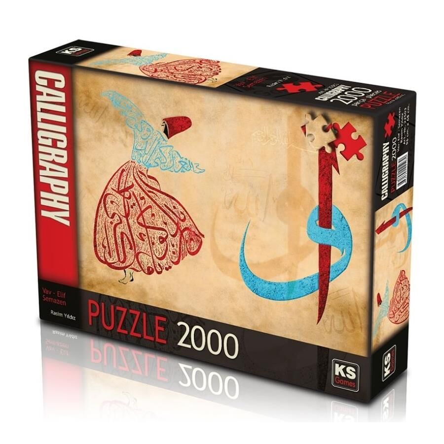 KS PUZZLE 2000 PARCA VAV EELIF SEMAZEN RASIM YILDI