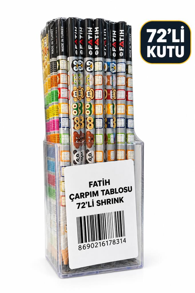 FATIH CARPIM TABLOSU KURSUN KALEM 2B 72 LI 17830