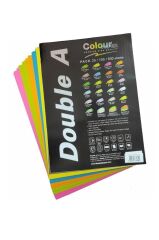 DOUBLE A RENKLI FOTO KAGIDI A4 PASTEL CHEESE 25 LI