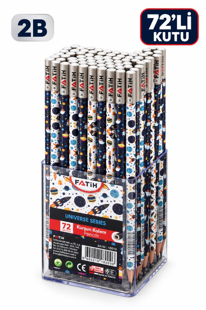 FATIH UNIVERSE KURSUN KALEM 2B 72 LI 18010