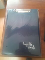 LIZ SUET VARAK BASKILI A4 KAPAKLI SEKRETERLIK SR80