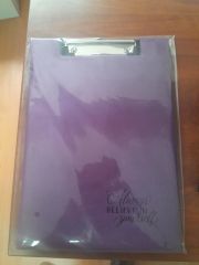 LIZ SUET VARAK BASKILI A4 KAPAKLI SEKRETERLIK SR80