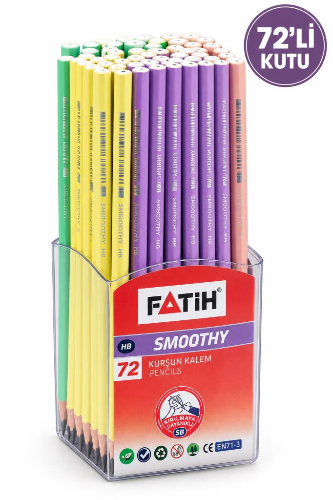 FATIH SMOOTHY KURSUN KALEM 2B 72 LI 16820