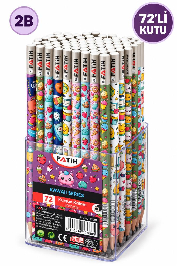 FATIH KAWAII KURSUN KALEM 2B 72 LI 17989