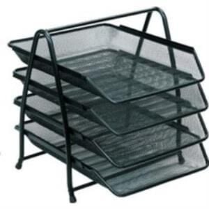 BIGPOINT EVRAK RAFI METAL PERFORE 5LI SIYAH 415-95