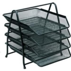 BIGPOINT EVRAK RAFI METAL PERFORE 5LI SIYAH 415-95