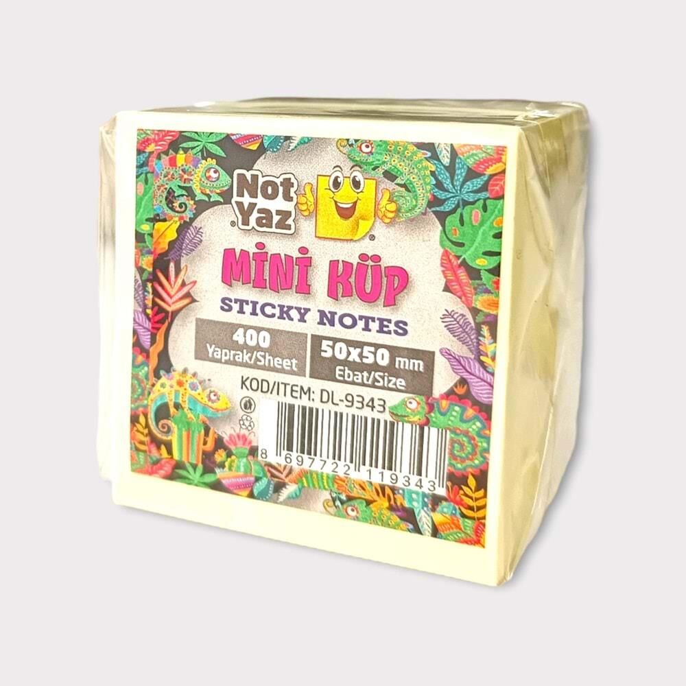 NOT YAZ MINI KUP 5x5 400yp SARI DL-9373