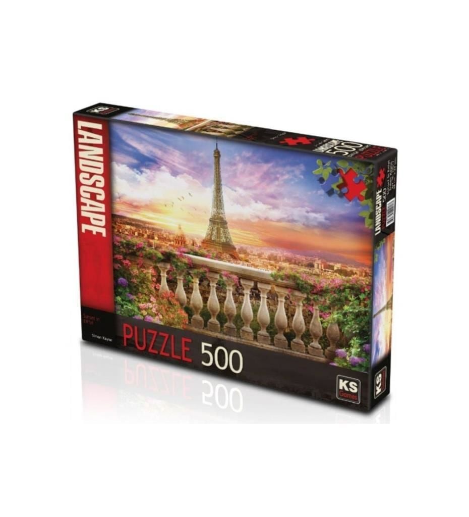 KS GAMES PUZZLE 500 PARCA SUNSET IN EIFFEL