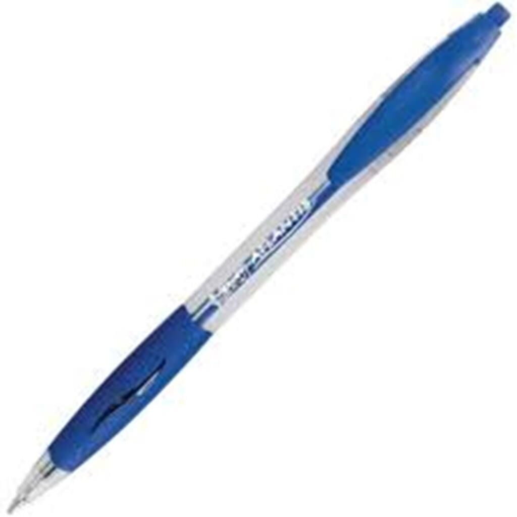BIC ATLANTIS CLASSIC MAVI BASMALI TUKENMEZ KALEM