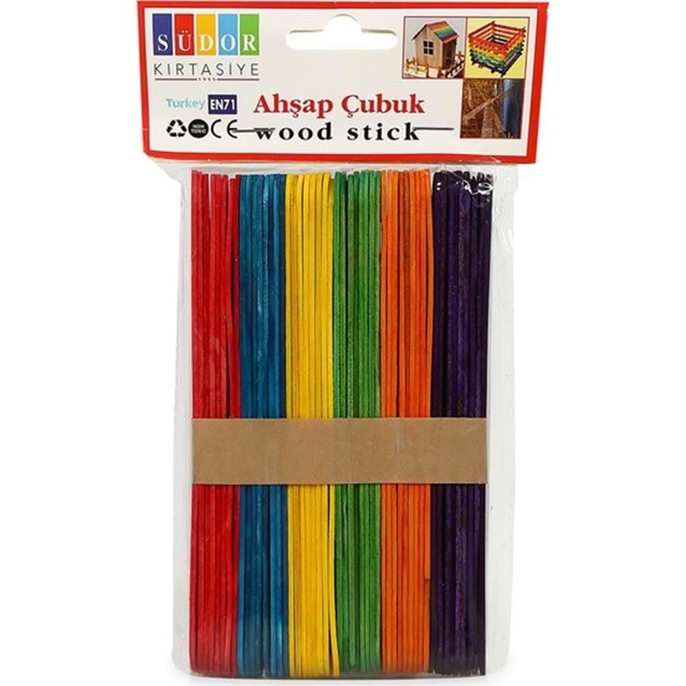 AHSAP CUBUK SUDOR RENKLI BUYUK (BS71)