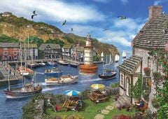 KS PUZZLE 2000 PARCA THE VILLAGE HARBOUR/ DOMINIC
