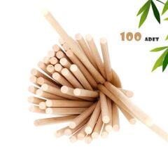 AHSAP CUBUK SUDOR YUVARLAK KUCUK 100 LU (BS76)