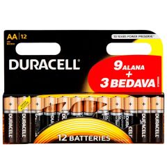 DURACELL KALEM PIL (AA) 9+3 LU PROMOSYON