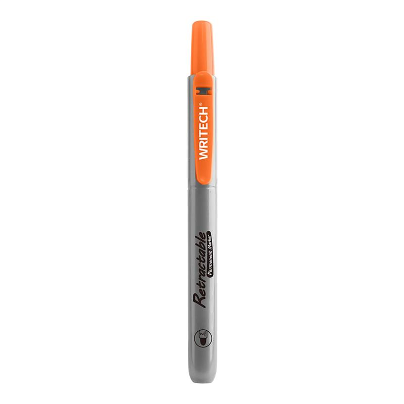 WRITECH BASMALI PERMANENT KALEM TURUNCU W-805P
