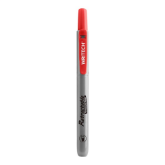 WRITECH BASMALI PERMANENT KALEM KIRMIZI W-805P