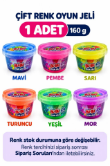 BU-BU OYUN JELI CIFT RENK 160 GR. BUBU-SLM025