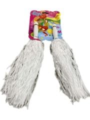 HELVACIOGLU PONPON KARNAVAL CIFT BEYAZ 4093