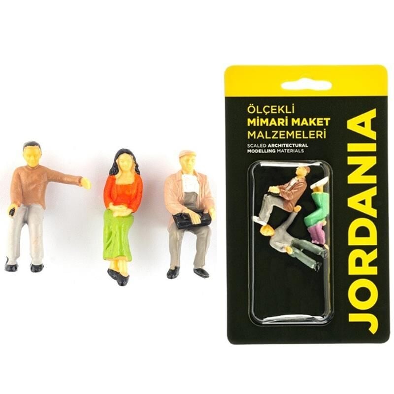 JORDANIA BOYALI INSAN OTURAN 1/030 45mm IBO1030