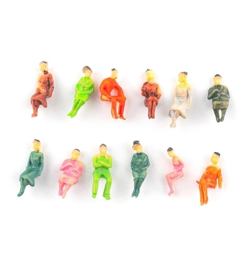 JORDANIA BOYALI INSAN OTURAN 1/100 11mm IBO1100