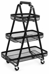 KRAF RAF UNITESI TEKERLEKLI METAL 3 KATLI 496G SIY