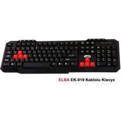 ELBA KABLOLU Q MULTIMEDYA USB KLAVYE (EK-019)