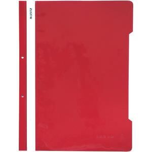 LEITZ TELLI DOSYA KIRMIZI 50 LI PAKET (4189)