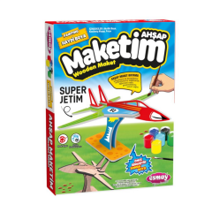 ESMAY AHSAP MAKET BOYAMA SUPER JETIM 3069