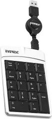 EVEREST USB SIYAH KLAVYE NUMARATORU (KB-2017)