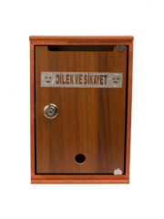 SELENA AHSAP DILEK SIKAYET ONERI KUTUSU 21x30x7