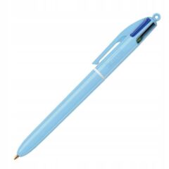 BIC TUKENMEZ KALEM 4 RENK PASTEL A.MAVI 517320