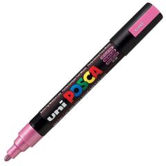 UNI POSCA SU BAZLI MARKOR METALIK PEMBE (PC-1MR)